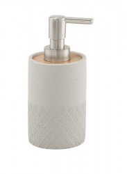 Gedy - AFRODITE dávkovač mýdla na postavení, cement (4980)