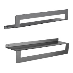 Gedy - CLEO police s držákem ručníků 500, gun metal (2019815)