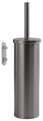 Gedy - FLIP WC štětka závěsná, systém Lift&Clean, gun metal (52330381)