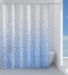 Gedy - FRAENTI sprchový závěs 180x200cm, polyester (1315)