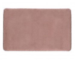 Gedy - FUZZY koupelnová předložka, 50x80cm, 100% polyester, protiskluz, růžová (96FY508010)