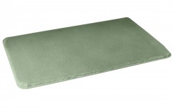 Gedy - FUZZY koupelnová předložka, 50x80cm, 100% polyester, protiskluz, zelená (96FY508007)