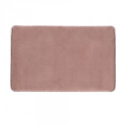 Gedy - FUZZY koupelnová předložka, 60x100cm, 100% polyester, protiskluz, růžová (96FY100610)