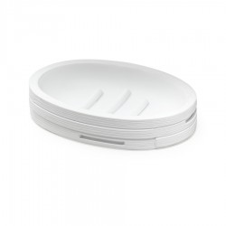 Gedy - HELEN mýdlenka na postavení, bílá (HE1102)