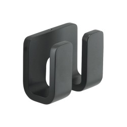 Gedy - OUTLINE dvojitý háček, černá mat (322814)