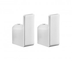 Gedy - PIRENEI háček, balení 2 ks, chrom (PI2713)