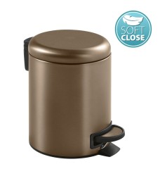 Gedy - POTTY odpadkový koš 3l, Soft Close, měď mat (320982)