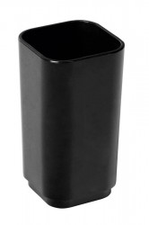 Gedy - SEVENTY sklenka na postavení, černá (639814)