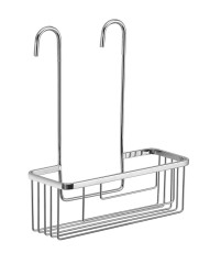 Gedy - SMART polička do sprchy závěsná, na baterii, 300x375x120 chrom (248913)