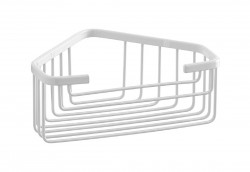 Gedy - SMART rohová police do sprchy, 200x80x151, bílá (2483-02)