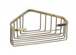 Gedy - SMART rohová police do sprchy, 200x80x151, bronz (2483-44)