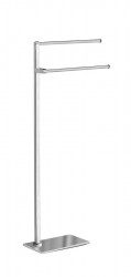 Gedy - Stojan ručníky, hranatý, chrom (783113)