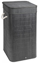 Gedy - TATAMI koš na prádlo 35,5x63x35,5cm, černá/bílá (TA3814B)