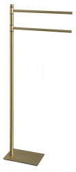 Gedy - TRILLY stojan na ručníky, hranatý, zlato mat (TR3188)