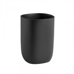 Gedy - YLENIA sklenka na postavení, černá (YL9814)