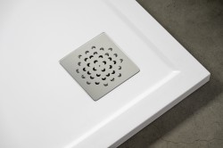 GELCO - Čtvercová krytka sifonu chrom, KSM104CH (KSM104CH)