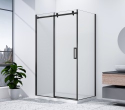 GELCO - DRAGON BLACK obdélníkový sprchový kout 1500x800 čiré sklo, GD4615B-GD7280B (GD4615B-GD7280B)