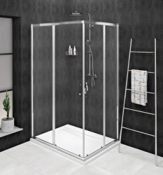 GELCO - SIGMA SIMPLY CHROM Obdélníkový sprchový kout 1000x900 čiré sklo, GS2110-GS2190 (GS2110-GS2190)