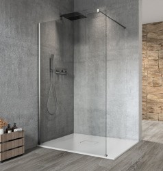 GELCO - VARIO CHROME jednodílná sprchová zástěna k instalaci ke stěně, čiré sklo, 1000  (GX1210GX1010)