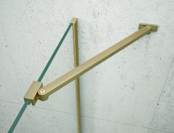 GELCO - VARIO vzpěra rohová 650, zlatá mat, GX2017 (GX2017)