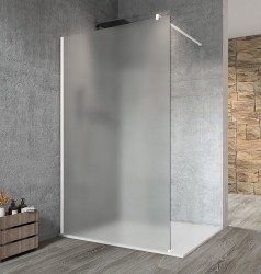 GELCO - VARIO WHITE jednodílná sprchová zástěna k instalaci ke stěně, matné sklo, 1000  (GX1410GX1015)