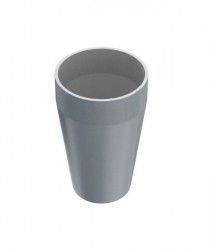 Granisil granitový květináč MONTI 55 cm Antracitový (5907440727595)