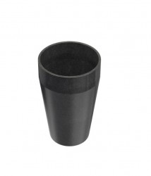 Granisil granitový květináč MONTI 55 cm Černý (5907440727601)