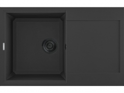 Granitový dřez Reginox Bari 10, R40324, Nero Black (R40324)