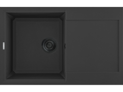 Granitový dřez Reginox Bari 10, R40324, Nero Black (R40324)