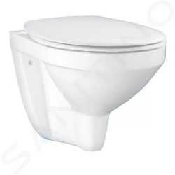 GROHE - Bau Ceramic Závěsné WC se sedátkem, alpská bílá (39497000)