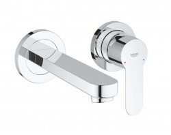 GROHE - BauEdge Umyvadlová baterie, 2-otvorová instalace, s tělesem, chrom (20474000)