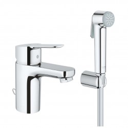 GROHE - BauEdge Umyvadlová baterie s bidetovou sprškou, chrom (23757000)