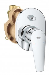 GROHE - BauEdge Vanová baterie pod omítku, s tělesem, chrom (29039001)