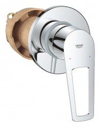 GROHE - BauLoop Sprchová baterie pod omítku, s tělesem, chrom (29042001)