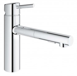 GROHE - Concetto Dřezová baterie s výsuvnou sprškou, chrom (30273001)