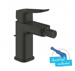 GROHE - Dice Bidetová baterie s výpustí, matná černá (1018772430)