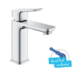 GROHE - Dice Umyvadlová baterie s výpustí Push-Open, studený start, chrom (1018360000)