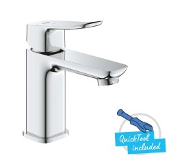 GROHE - Dice Umyvadlová baterie s výpustí Push-Open, studený start, chrom (1018610000)