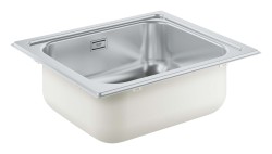 GROHE - Dřez K200, 53x46 cm, kartáčovaná nerez ocel (31719SD0)