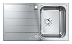 GROHE - Dřez K500, 86x50 cm, kartáčovaná nerez (31571SD1)