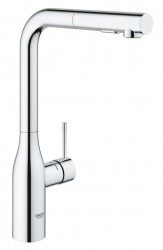 GROHE - Essence Dřezová baterie s výsuvnou sprškou, chrom (30270000)