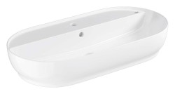 GROHE - Essence Umyvadlo na desku, 80x40 cm, s přepadem, s otvorem pro baterii, alpská bílá (103571SH00)