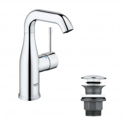 GROHE - Essence Umyvadlová baterie s výpustí Push-Open, chrom (23798001)