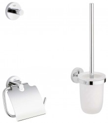 GROHE - Essentials Sada doplňků pro toaletu 3 v 1, chrom (40407001)