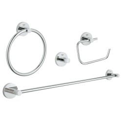 GROHE - Essentials Set koupelnových doplňků, chrom (40823001)
