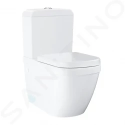 GROHE - Euro Ceramic WC kombi set s nádržkou a sedátkem softclose, rimless, alpská bílá (39462000)