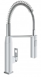 GROHE - Eurocube Páková dřezová baterie, chrom (31395000)