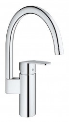 GROHE - Eurostyle Cosmopolitan Páková dřezová baterie s vysokým výtokem, chrom (30221002)