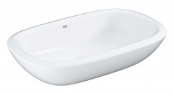 GROHE - Eurostyle New Umyvadlo na desku 50x38 cm, bez přepadu, PureGuard, HyperClean, alpská bílá (39216000)
