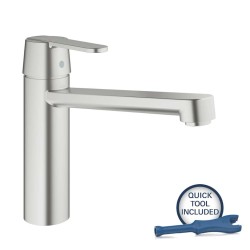 GROHE - Get Dřezová baterie, supersteel (30196DC0)